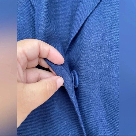 Lafayette 148 linen jacket size medium - Picture 6 of 13